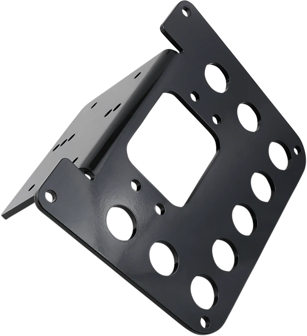 Moose Offroad Winch Mount - ATV 1596PF fits Arctic CAT - Side View