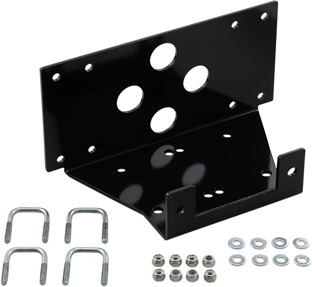 Moose Offroad Winch Mount - ATV 1603PF fits Polaris - Main Product View