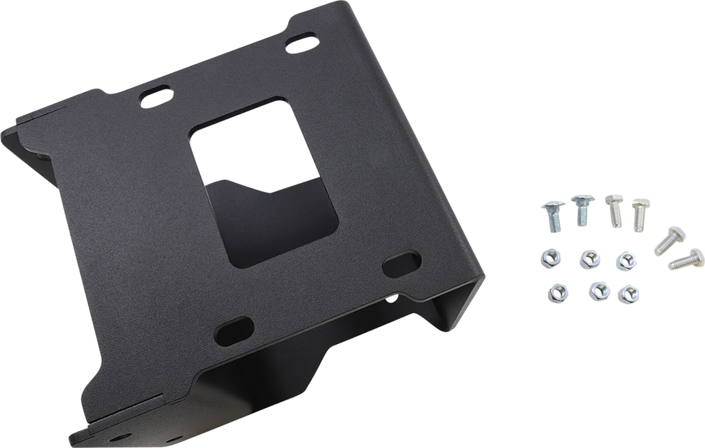 Moose Offroad Winch Mount - ATV 1647PF fits Polaris - Main Product View