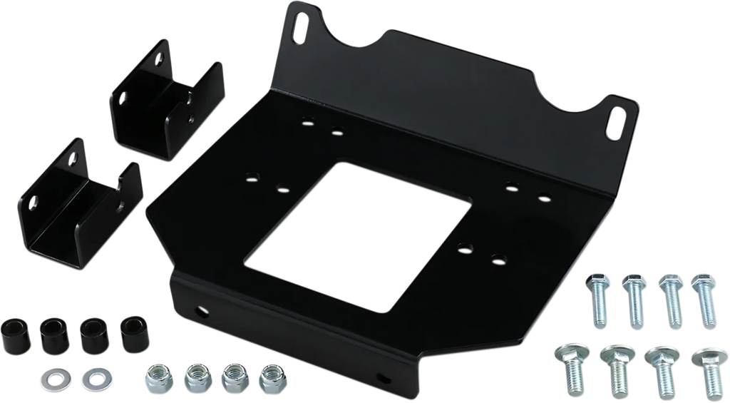 Moose Offroad Winch Mount - UTV 1631PF fits Polaris - Main Product View