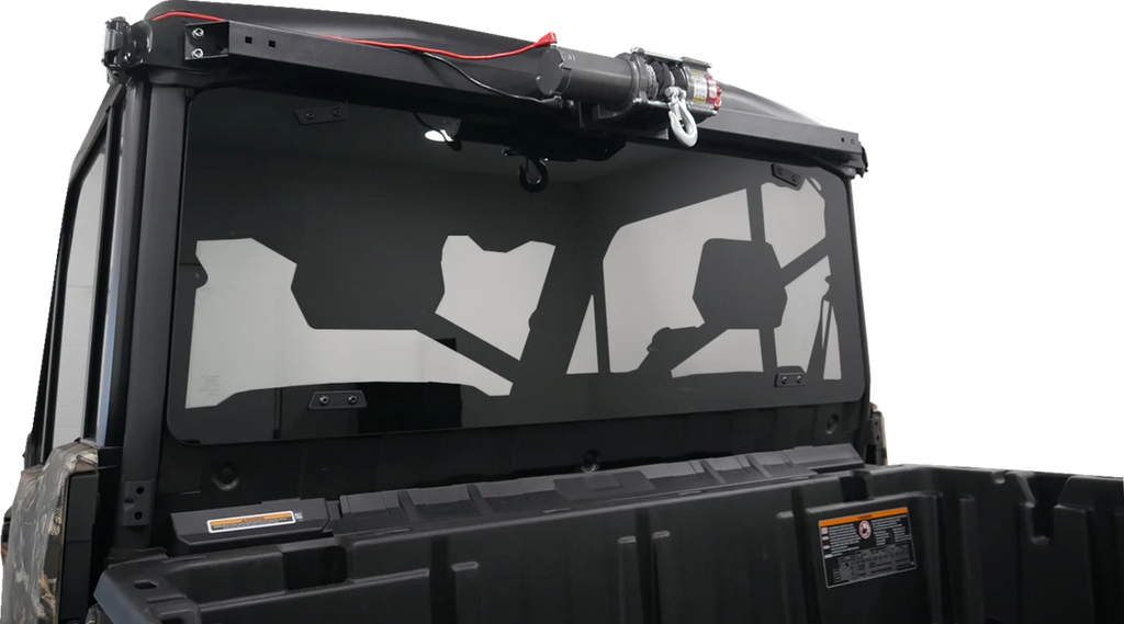 Moose Offroad Winch Mount - Upper - Ranger 4058PF - Side View