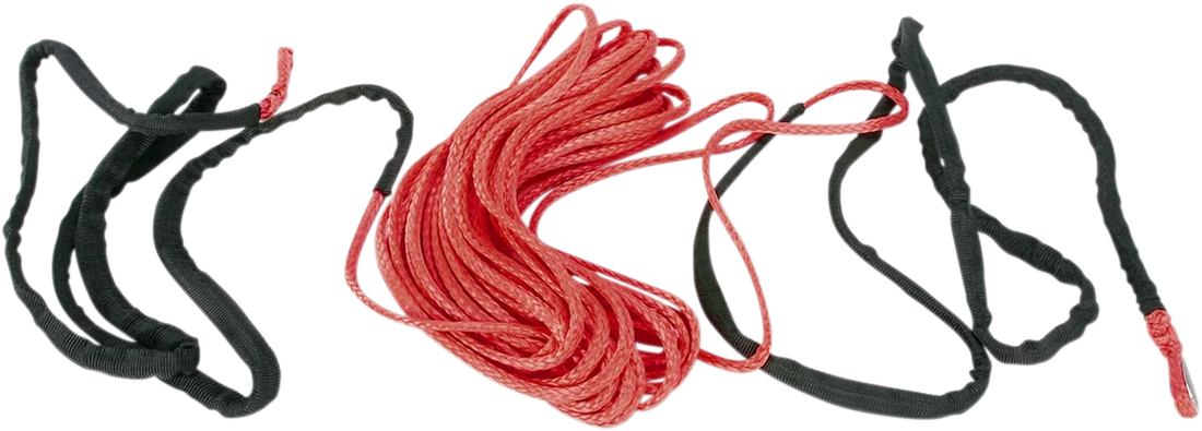 Moose Offroad Winch Rope - Green - 3/16" x 50' 600-4050 - Side View