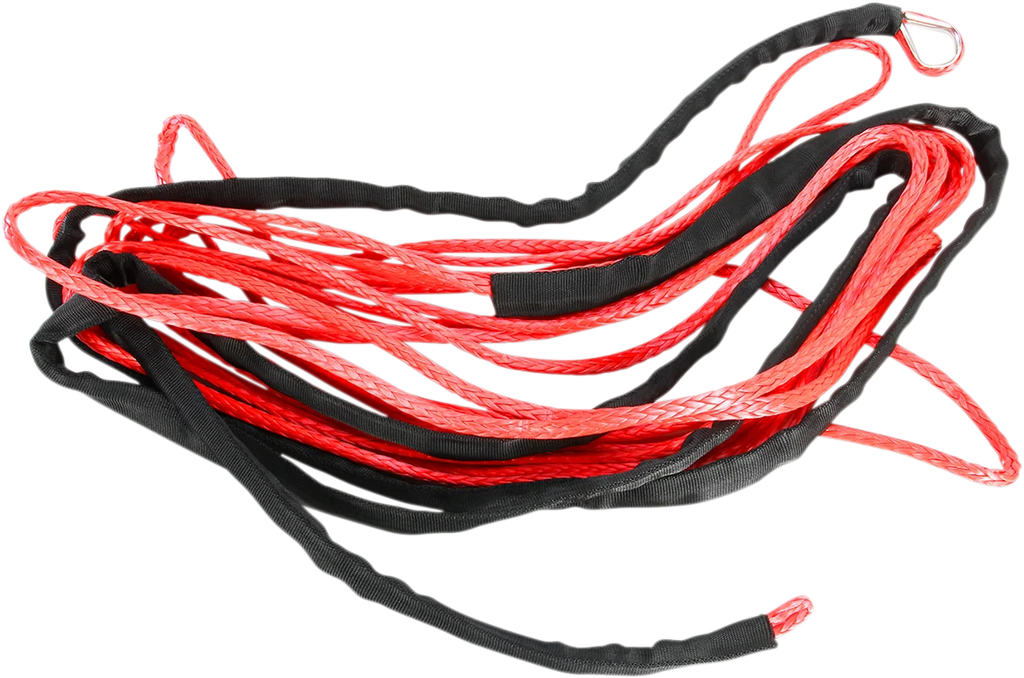 Moose Offroad Winch Rope - Red - 1/4" x 50' 700-2150 - Main Product View