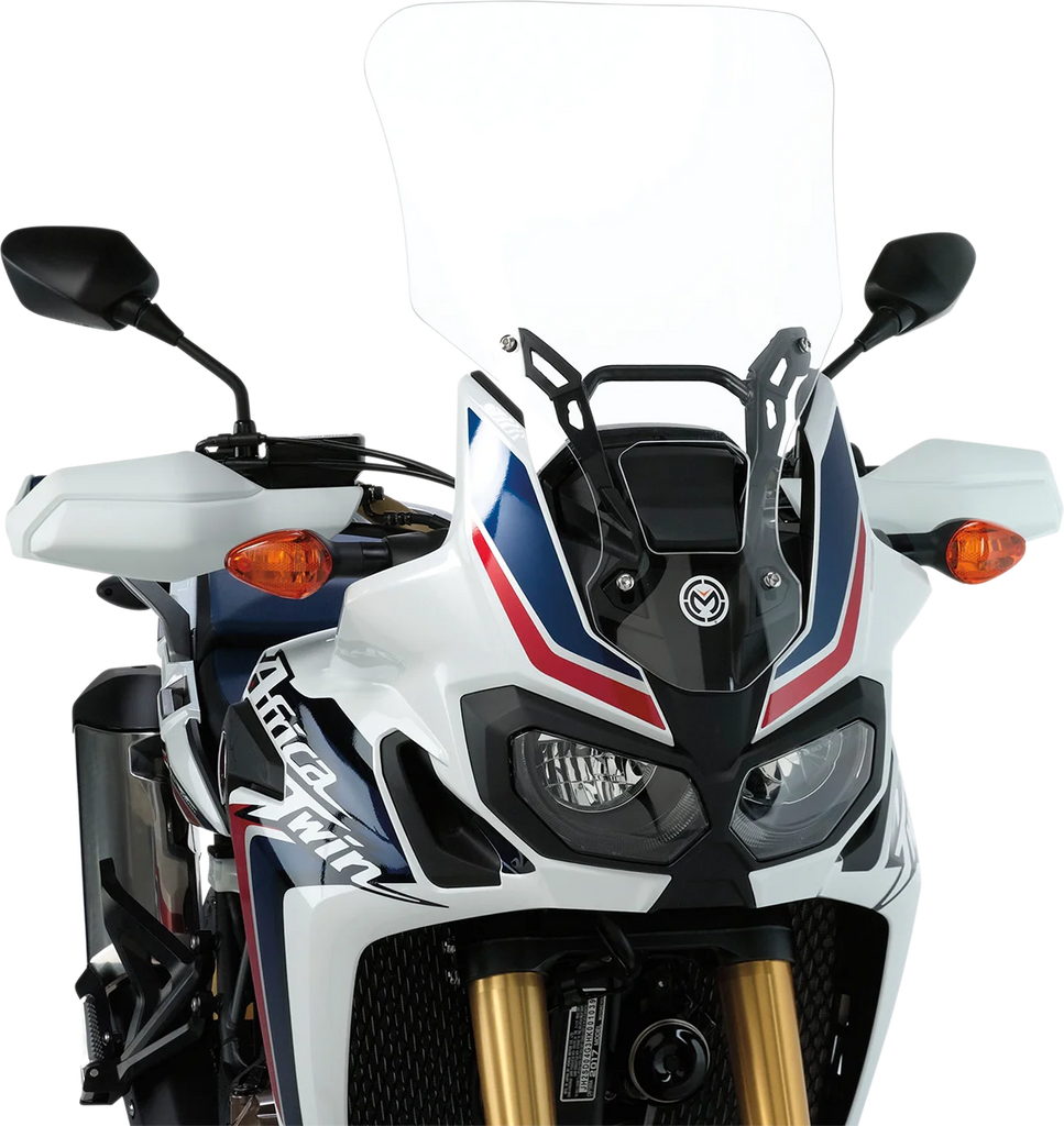 Moose Offroad Windscreen - +4" - MAFRICA+4 fits Honda Africa Twin - Side View