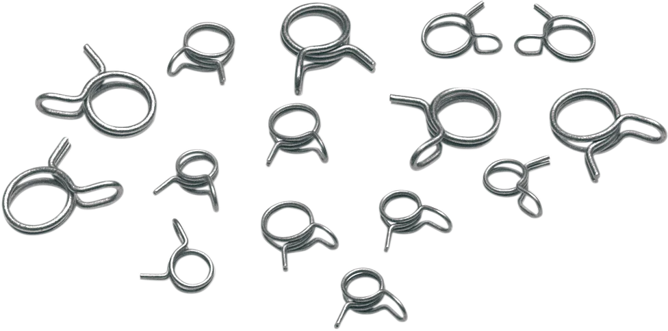 Moose Offroad Wire Clamps - Assortment - 15-Piece 111-1511 - Main Product View