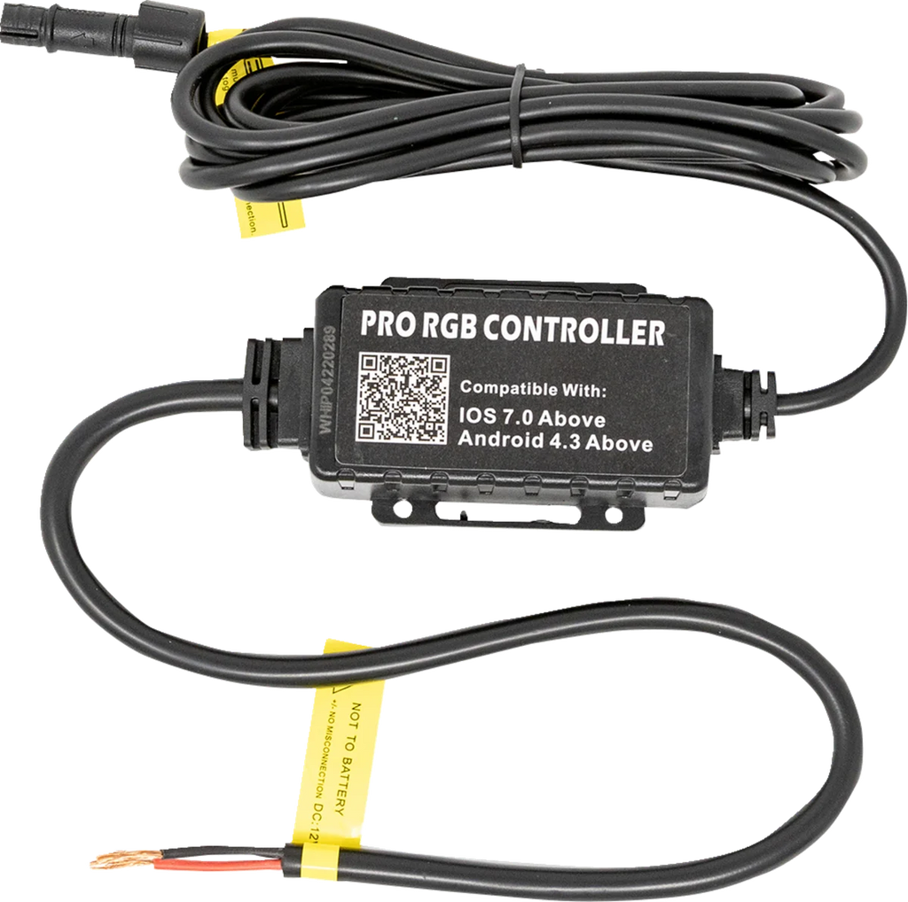 Moose Offroad Wire Harness - 3-Pin - Whip Light 45-800-PU - Side View