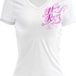 Load image into Gallery viewer, Moose Offroad Women's Flourish Script T-Shirt - Black - XL 3031-4287 - Side View