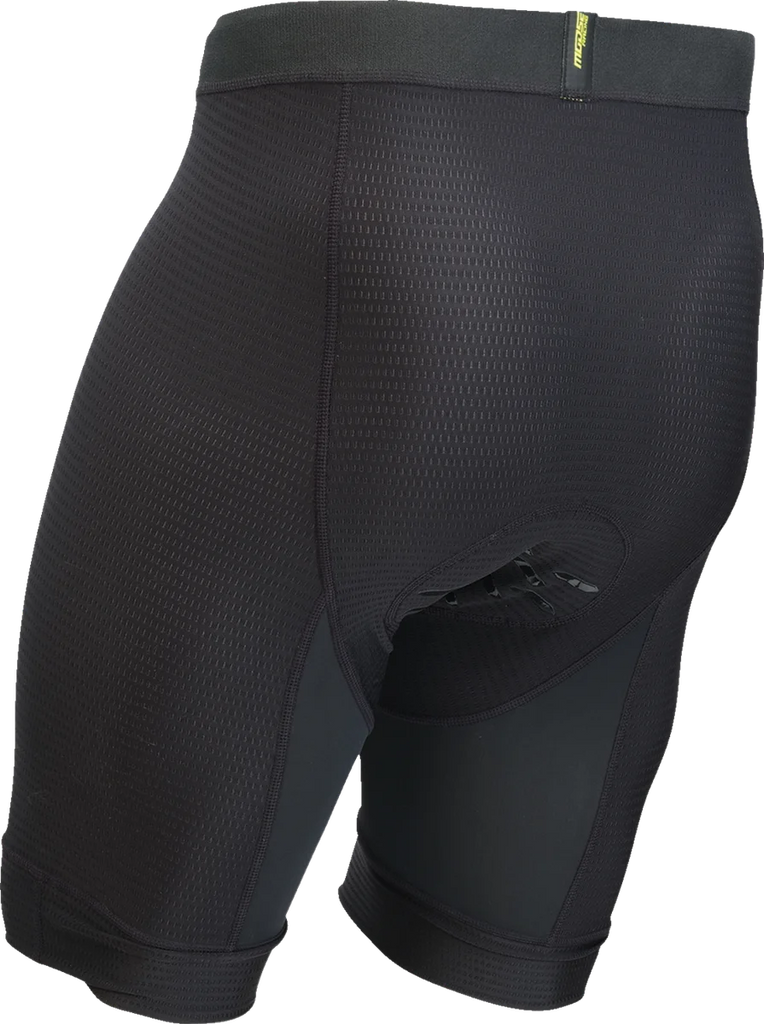 Moose Offroad XC1 Compression Shorts - Black - XL 2940-0461 - Side View