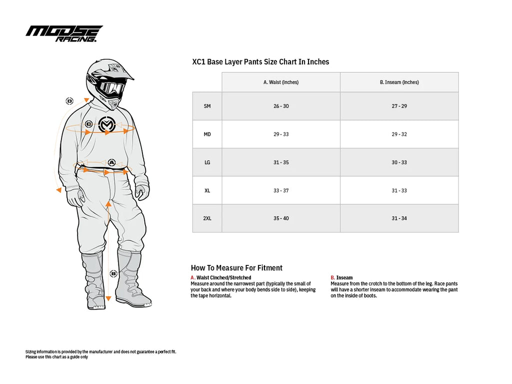 Moose Offroad XC1 Guard Pants - Black - Large 2901-12093 - Installation View