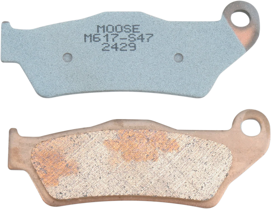 Moose Offroad XCR Brake Pads - Front - M420-S47 fits Yamaha - Side View