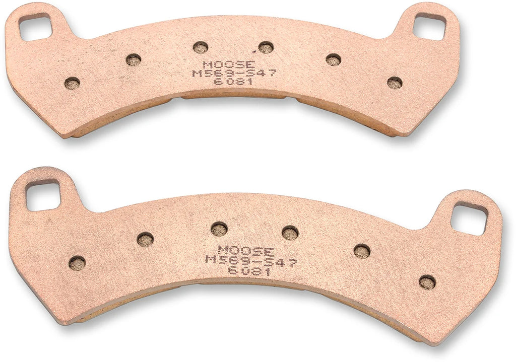Moose Offroad XCR Brake Pads - Front - M569-S47 fits Polaris - Side View