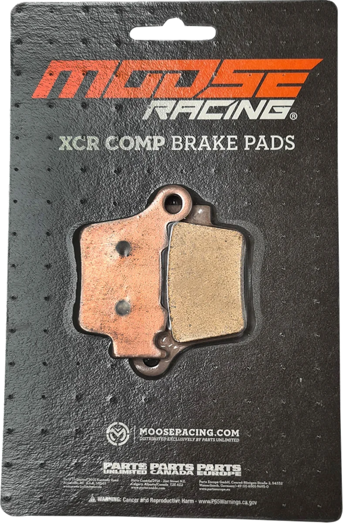 Moose Offroad XCR Brake Pads - Front/Rear M726-S47 - Side View