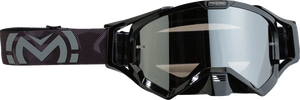 Moose Offroad XCR Goggle - Black/Gray - Smoke Lens 2601-3165 - Main Product View
