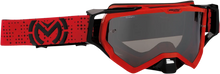 Load image into Gallery viewer, Moose Offroad XCR Goggle - Pro Stars - Red/Black - Smoke Lens 2601-2668 - Main Product View