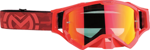 Moose Offroad XCR Goggle - Red - Red Mirror Lens 2601-3162 - Main Product View