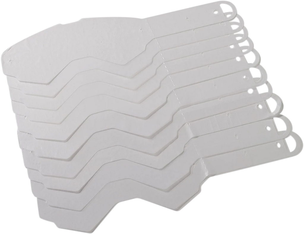 Moose Offroad XCR Goggle Tear-Offs - Laminated 2602-0828 - Side View
