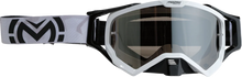 Load image into Gallery viewer, Moose Offroad XCR Goggle - White/Black - Smoke Lens 2601-3167 - Main Product View