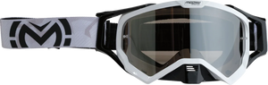 Moose Offroad XCR Goggle - White/Black - Smoke Lens 2601-3167 - Main Product View