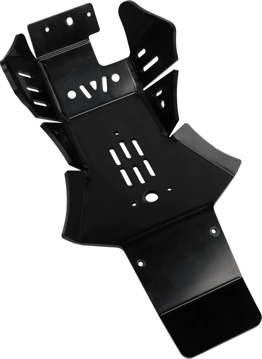 Moose Offroad Xtreme Skid Plate - Black - PX1681 fits Beta X-trainer - Back View