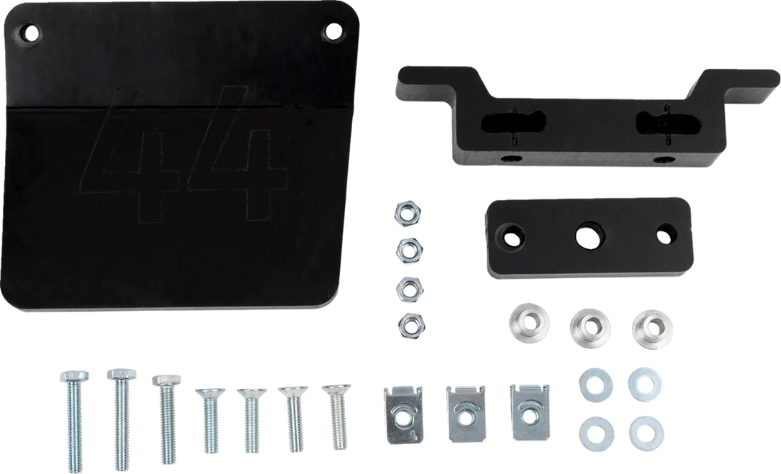 Moose Offroad Xtreme Skid Plate - Black - PX1683 fits Beta Enduro RR - Installation View