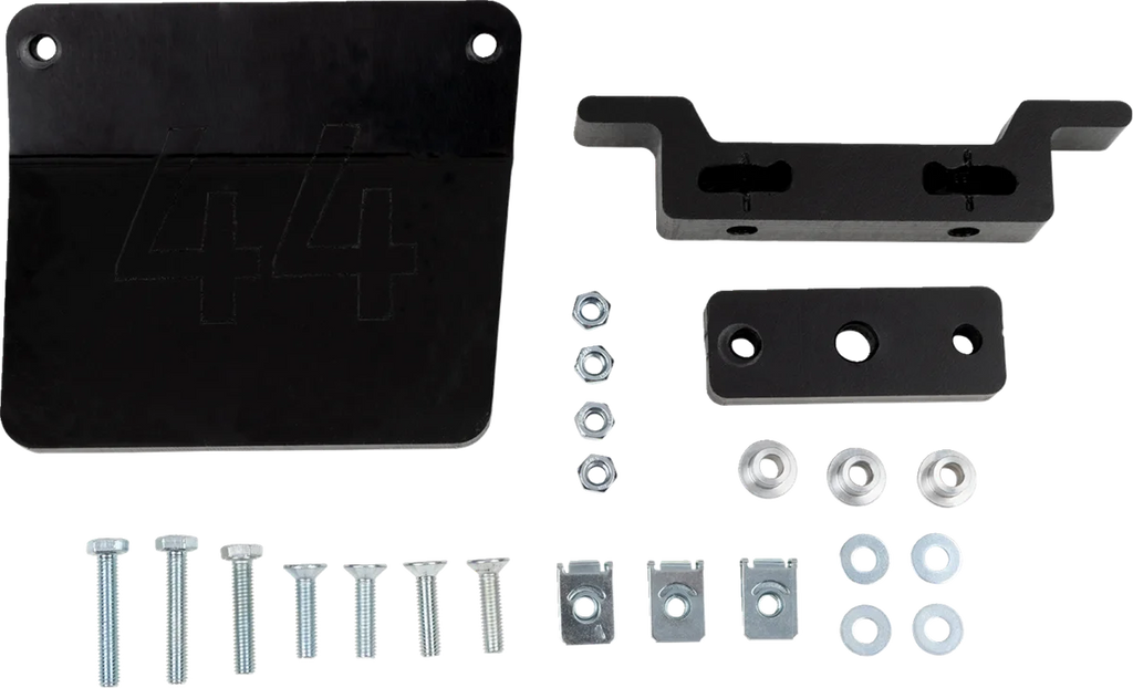 Moose Offroad Xtreme Skid Plate - Black - PX1683 fits Beta Enduro RR - Installation View