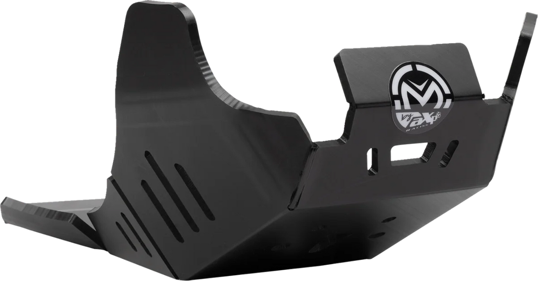 Moose Offroad Xtreme Skid Plate - Black - PX1744 fits Yamaha YZ - Side View