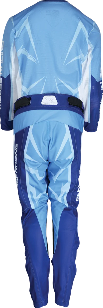 Moose Offroad Youth Agroid Mesh Jersey - Blue/White - Medium 2912-2482 - Side View