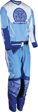 Load image into Gallery viewer, Moose Offroad Youth Agroid Mesh Jersey - Blue/White - Medium 2912-2482 - Back View