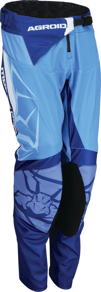 Moose Offroad Youth Agroid Mesh Pants - Blue/White - 24 2903-2513 - Main Product View