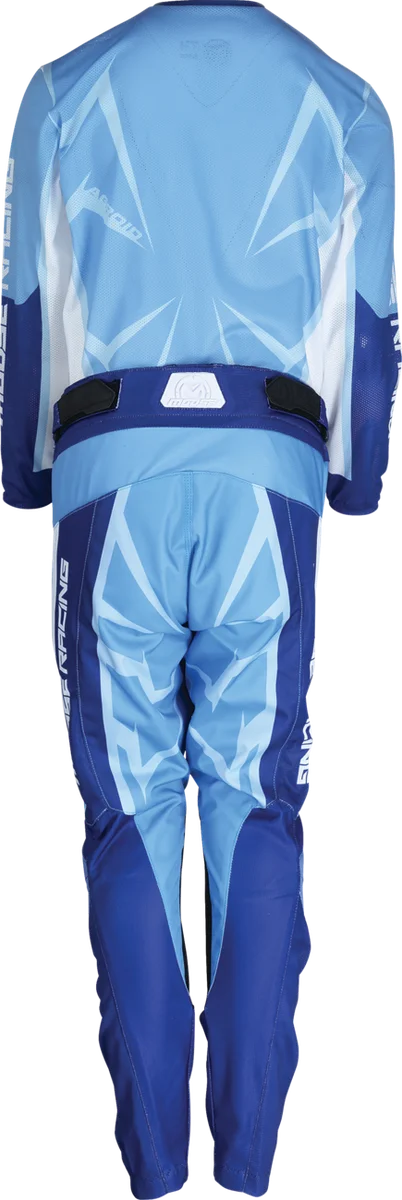 Moose Offroad Youth Agroid Mesh Pants - Blue/White - 24 2903-2513 - Back View