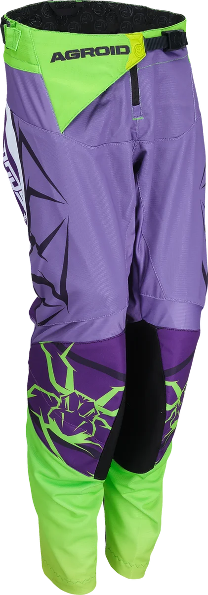Moose Offroad Youth Agroid Mesh Pants - Blue/White - 24 2903-2513 - Installation View