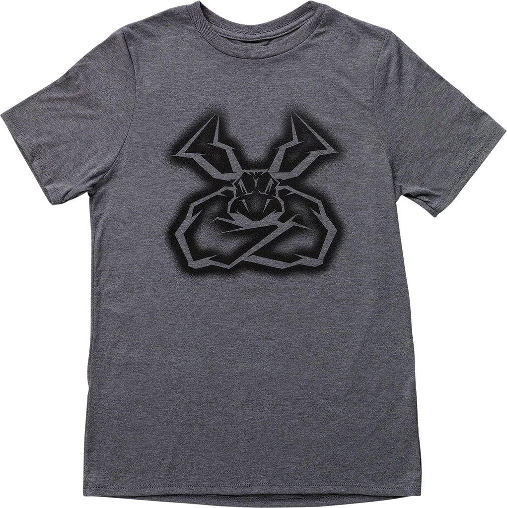 Moose Offroad Youth Agroid™ Shadow T-Shirt - Gray - Medium 3032-3497 - Main Product View