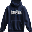 Load image into Gallery viewer, Moose Offroad Youth All-American Hoodie - Navy - Medium 3052-0699 - Main Product View