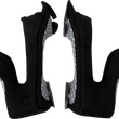 Load image into Gallery viewer, Moose Offroad Youth F.I. Cheek Pads - Vaporwave - Gray - Medium 01343626 - Side View