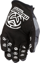 Load image into Gallery viewer, Moose Offroad Youth MX1™ Gloves - Black/White - Medium 3332-1719 - Side View