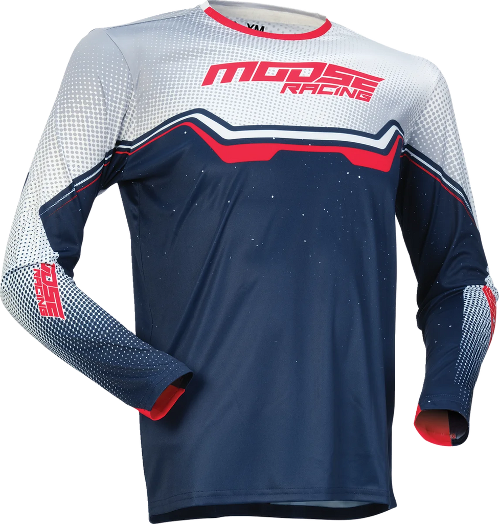 Moose Offroad Youth Qualifier® Jersey - Red/White/Blue - 2XL 2912-2631 - Main Product View