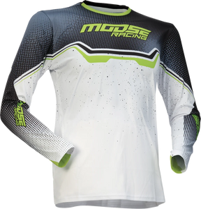 Moose Offroad Youth Qualifier® Jersey - White/Black/Green - 2XL 2912-2643 - Main Product View