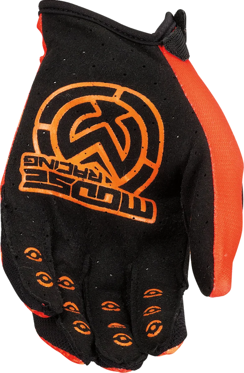 Moose Offroad Youth SX1™ Gloves - Orange - Large 3332-1756 - Side View
