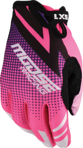 Moose Offroad Youth SX1™ Gloves - Pink/Purple - XL 3332-1906 - Main Product View