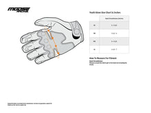 Load image into Gallery viewer, Moose Offroad Youth SX1™ Gloves - Purple/Green - XS 3332-1892 - Detail View