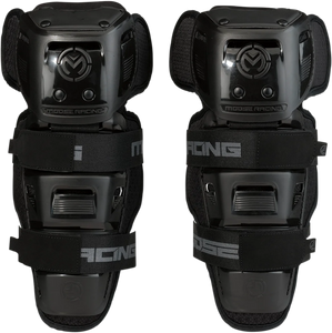 Moose Offroad Youth Synapse Lite Knee Guards - Black 2704-0493 - Main Product View