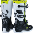Load image into Gallery viewer, Moose Offroad Youth Tech 7S Boots - Black/White/Yellow - US 2 0215024-125-2 - Installation View