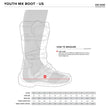 Load image into Gallery viewer, Moose Offroad Youth Tech 7S Boots - Black/White/Yellow - US 2 0215024-125-2 - Additional View 6
