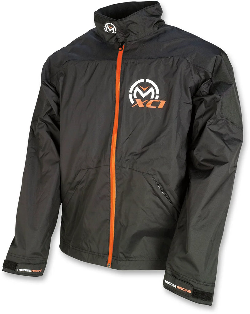 Moose Offroad Youth XC1 Rain Jacket - Black - 7/8 2922-0067 - Main Product View