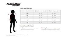 Load image into Gallery viewer, Moose Offroad Youth XC1 Rain Jacket - Black - 7/8 2922-0067 - Installation View