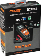 Load image into Gallery viewer, Moose Racing Battery Charger/Maintainer - Optimate 2 Duo TM-555 - Installation View