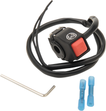 Load image into Gallery viewer, Moose Racing Billet Kill Switch - Black KS-B-BLACK-M - Main Product View