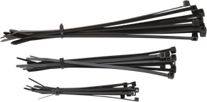 Moose Racing Cable Ties - Black - 30-Pack 303-4687 - Main Product View