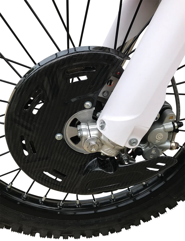 Moose Racing Carbon Disc Cover UDG-S - Side View