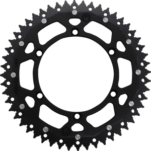 Moose Racing Dual Sprocket - Black - 52 Tooth 1210-460-52-10X - Main Product View
